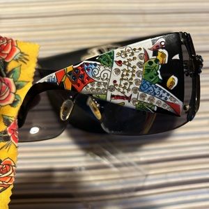 Vintage Ed Hardy Sunglasses